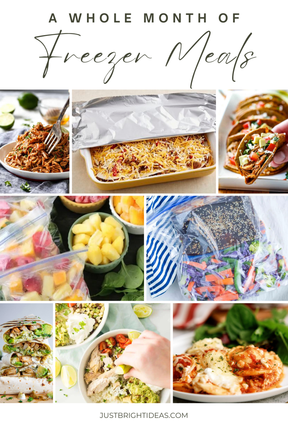 🍲 Freezer meals for the win! 🙌 Say goodbye to dinner dilemmas with our collection of 30 make-ahead masterpieces! 🌟 From cozy casseroles to flavorful soups, we've got your weeknights covered. Prep, freeze, and enjoy stress-free dinners all week long! 🥘✨ #FreezerMeals #MealPrepMagic #EasyDinnerIdeas