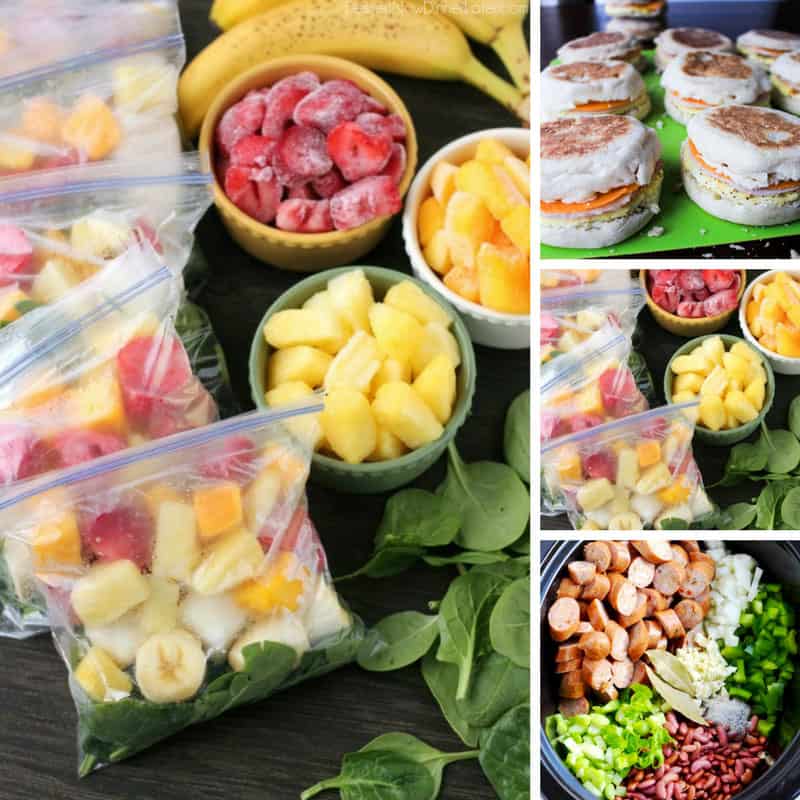 Make Ahead Freezer Meals Recipes One Whole Month of Meals!