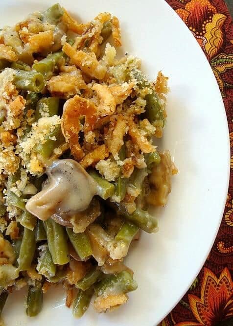 Make Ahead Green Bean Casserole