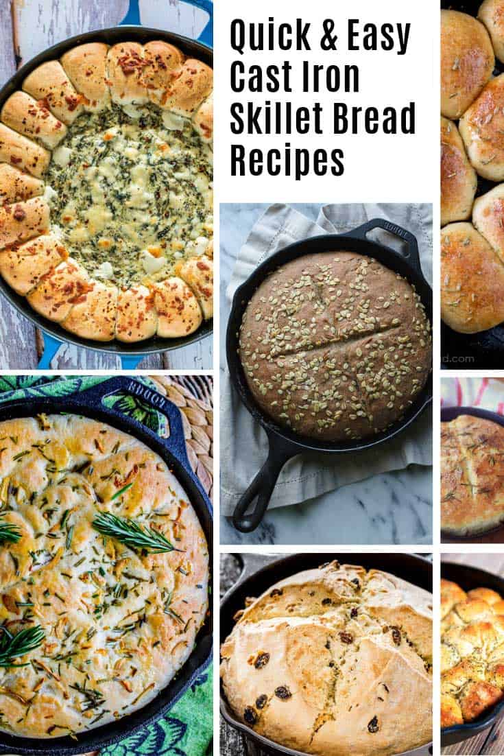 Best Cast Iron Skillet Bread Recipes (4 will make you drool!)