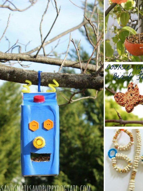 Make Your Own Bird Feeder Station