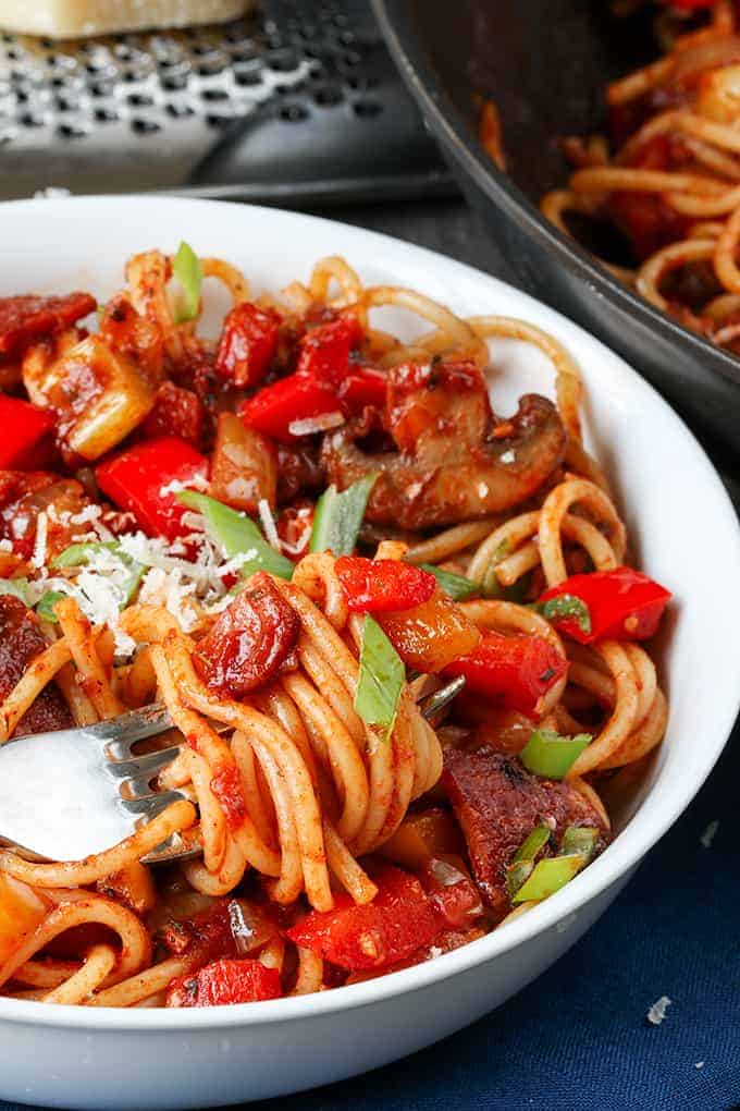 Make Ahead Spaghetti