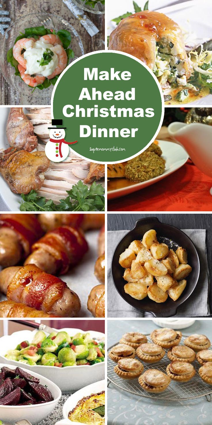 Make Ahead Christmas Dinner: 8 Recipes You Can Make in Advance | Just Bright Ideas