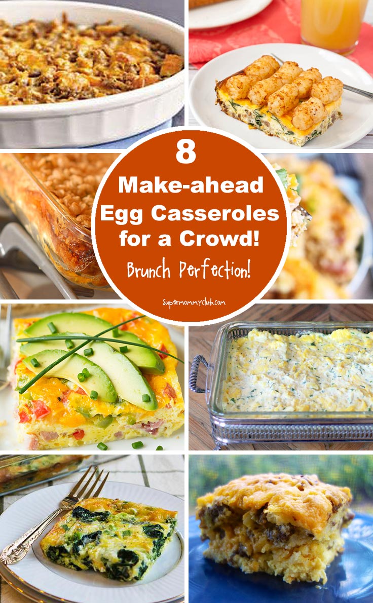 These make-ahead egg breakfast casserole recipes are going on my meal plans for the next few weekends!