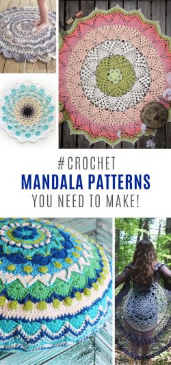 Gorgeous Mandala Crochet Patterns You Need to See!