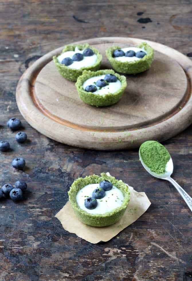 Matcha Coconut Cups