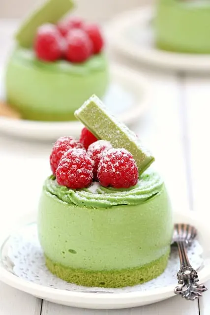 Matcha Mousse Cake