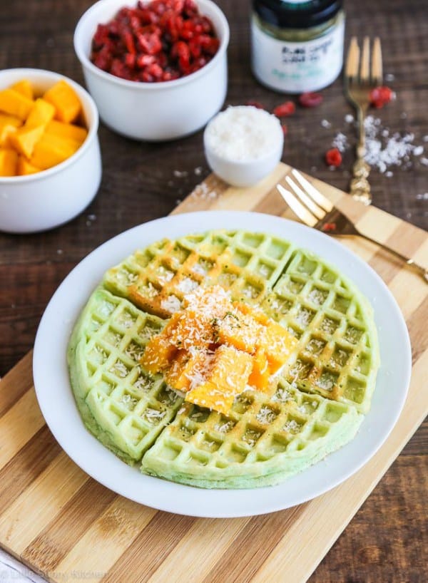 Matcha Waffles