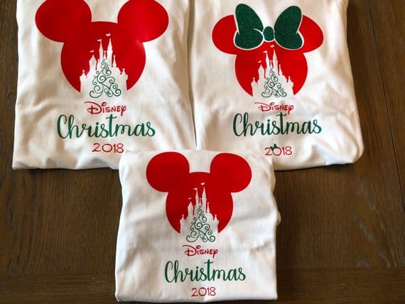 Christmas disney cheap shirts for family