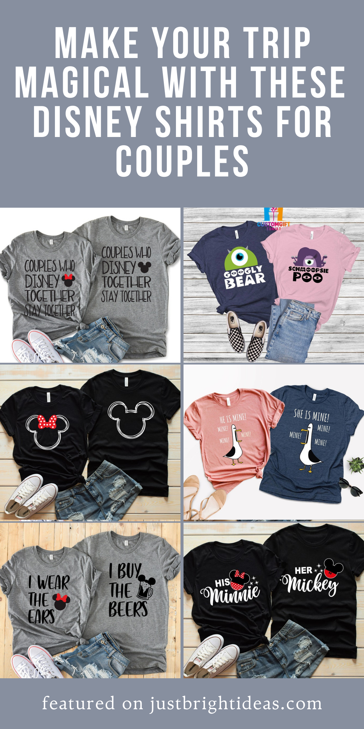 Struggling to find the perfect matching Disney shirts for couples? 🌟🏰 Get the cutest and most stylish options that will make your Disney trip unforgettable! 😘