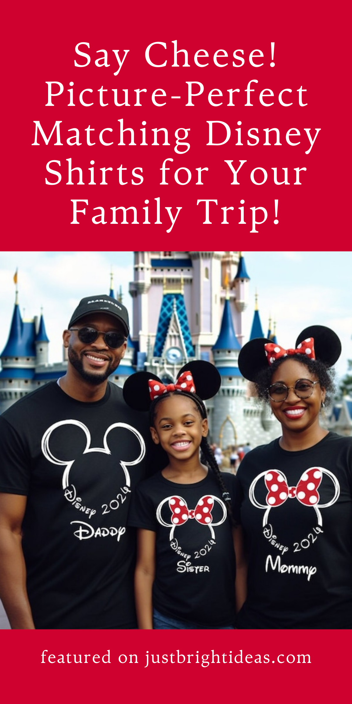 Can't decide on the best matching family Disney shirts? We’ve done the hard work and found the cutest designs for you. 👕✨ These trendy outfits are perfect for your next Disney adventure, making for adorable photos and helping you keep track of everyone in the park. Get ready to add an extra sprinkle of pixie dust to your trip! 🌟🏰👨‍👩‍👧‍👦