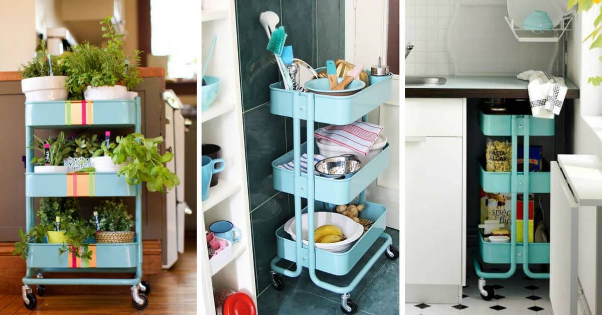 13 Super Clever IKEA Raskog Cart Uses for the Kitchen