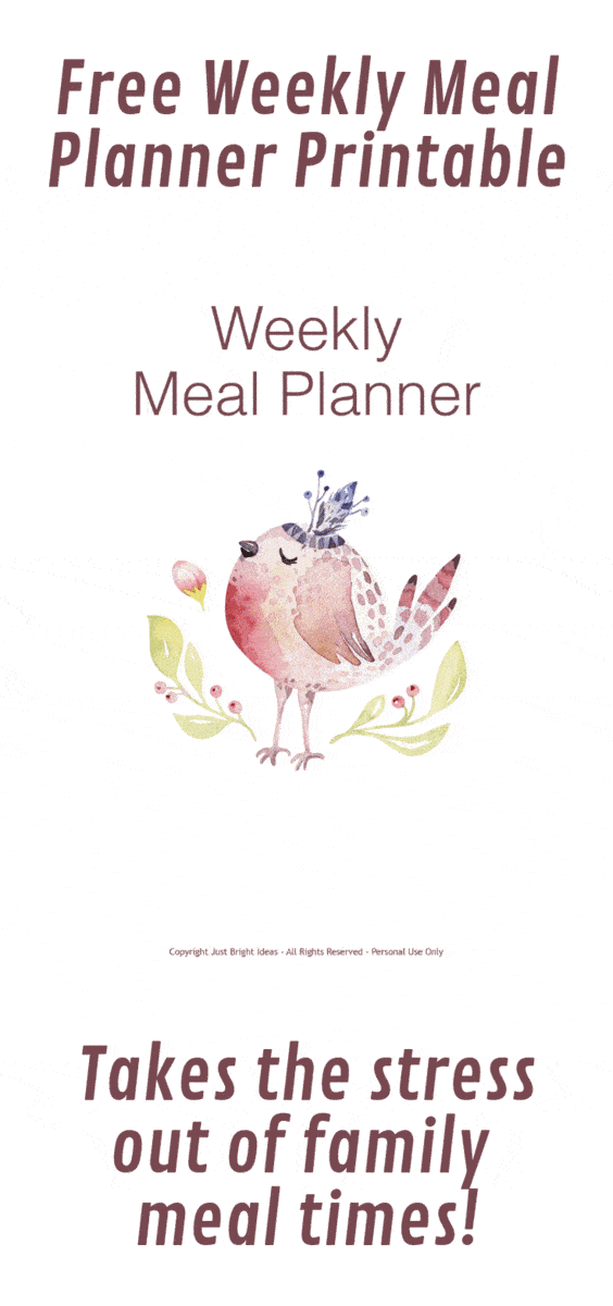 Make meal planning easier with this free printable you can get today!