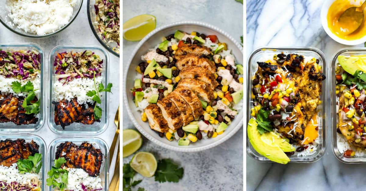 Chicken Meal Prep Bowls that Will Help You Get Through the Week!