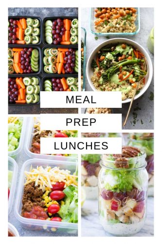 Meal Prep Lunch Ideas {that put sandwiches to shame!}