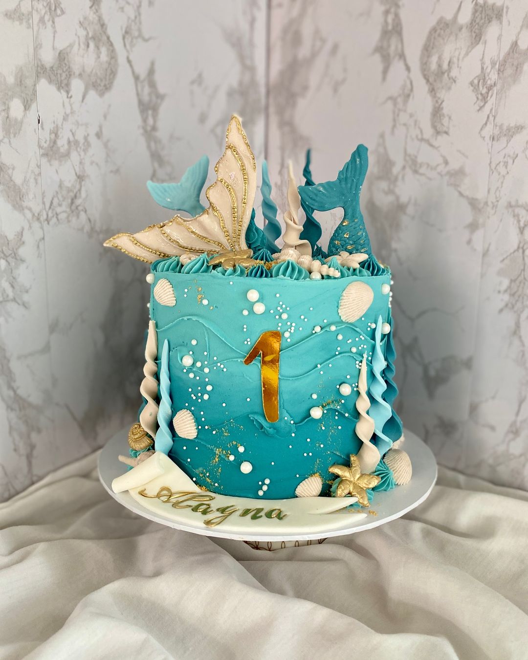 🧜🏻‍♀️🐚🎂 Discover a treasure trove of cake ideas that will transform your birthday celebration into an oceanic fairy tale