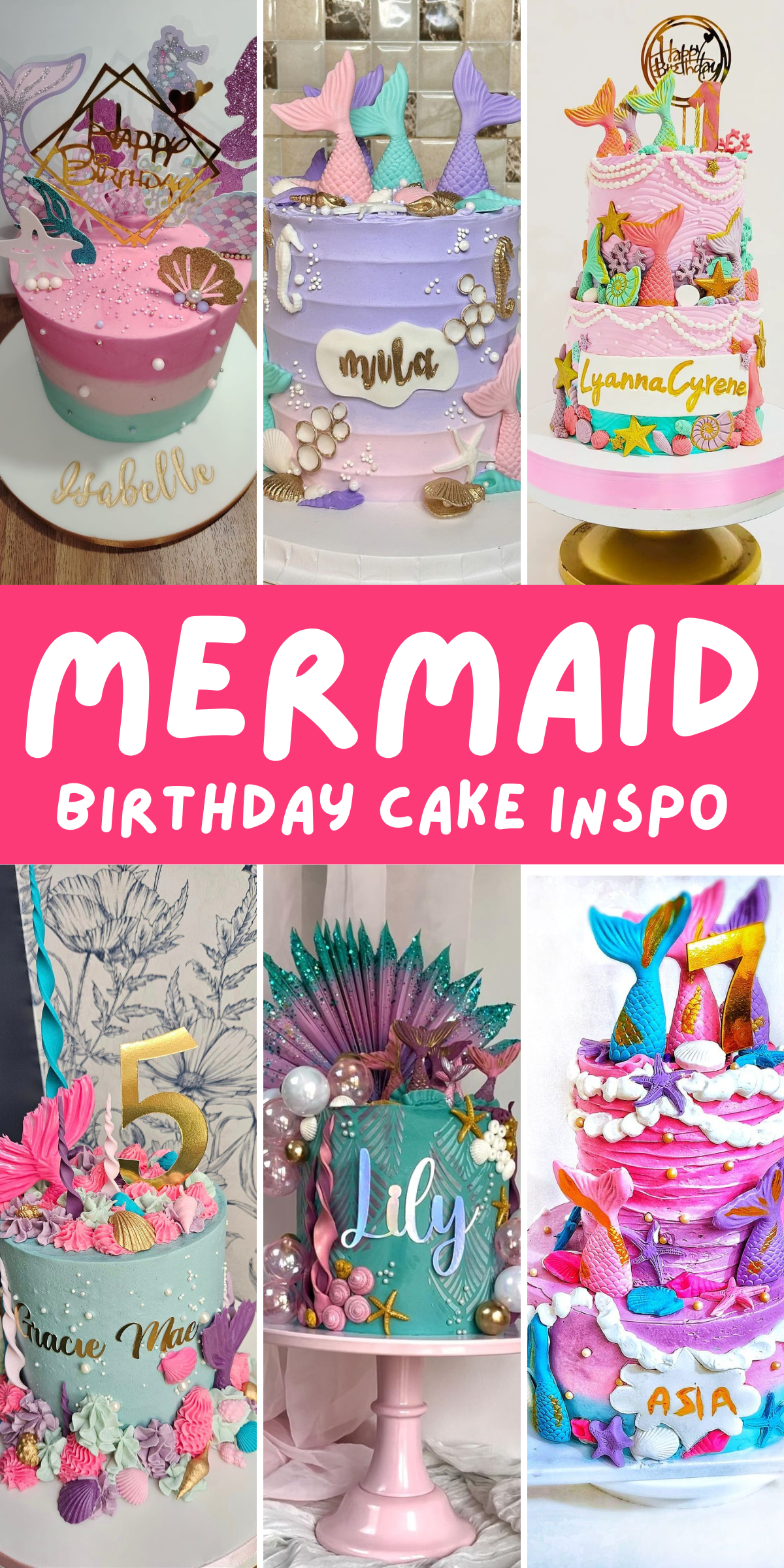 🧜🏻‍♀️🐚🎂 Discover a treasure trove of cake ideas that will transform your birthday celebration into an oceanic fairy tale.
