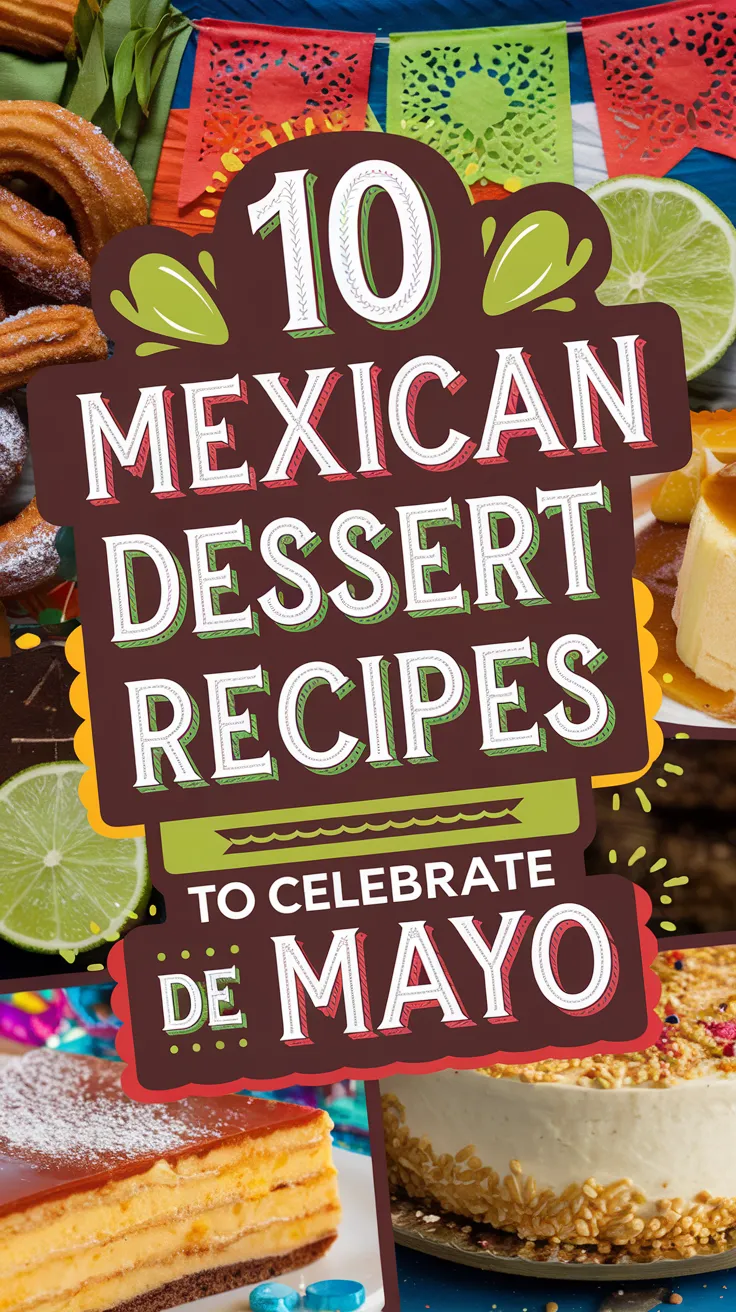 Cinco de Mayo is the perfect excuse to indulge in bold flavors and sweet treats, and these 10 Mexican dessert recipes bring all the rich, spiced, and creamy goodness to your table! 