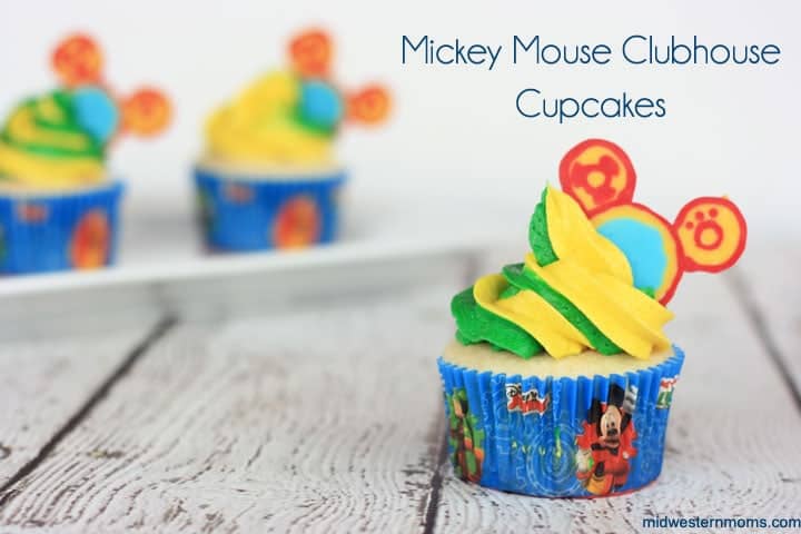 Mickey Mouse Clubhouse Cupcakes Recipe