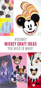 Countdown to your Disney World vacation with these Mickey Mouse craft ideas!