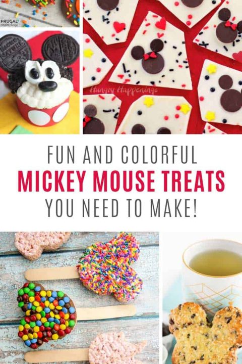 How cool are these Mickey Mouse treat ideas! Perfect for any Disney fan!