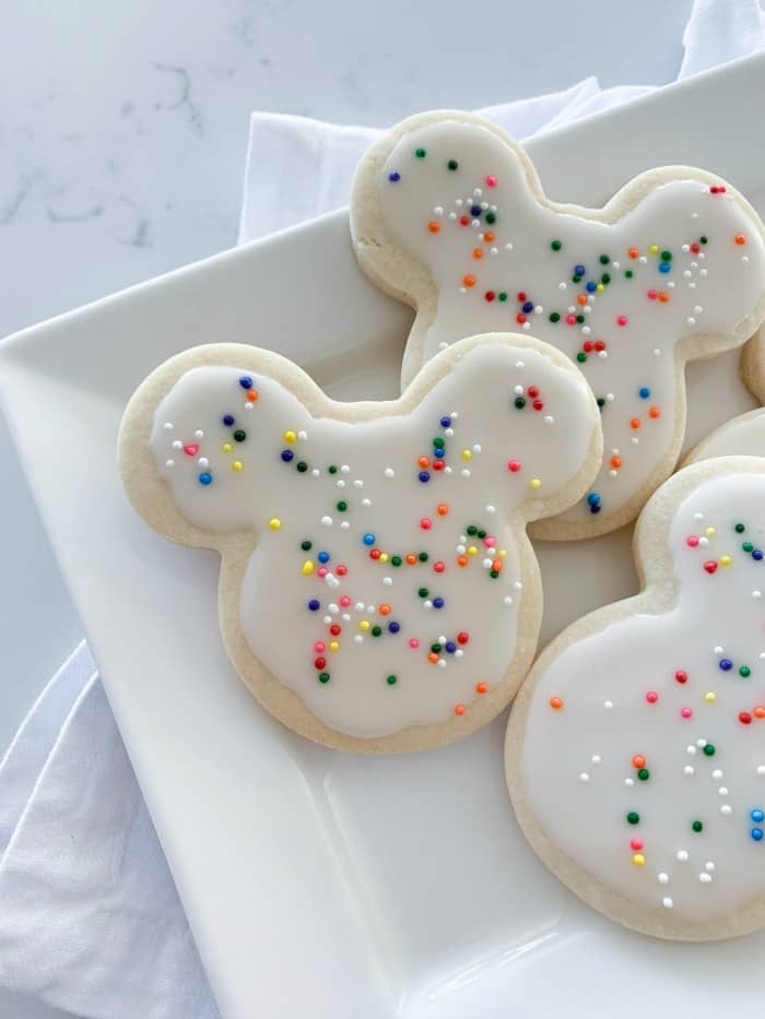 Mickey Mouse Sugar Cookies