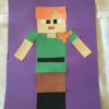 Minecraft Alex Paper Craft for Kids