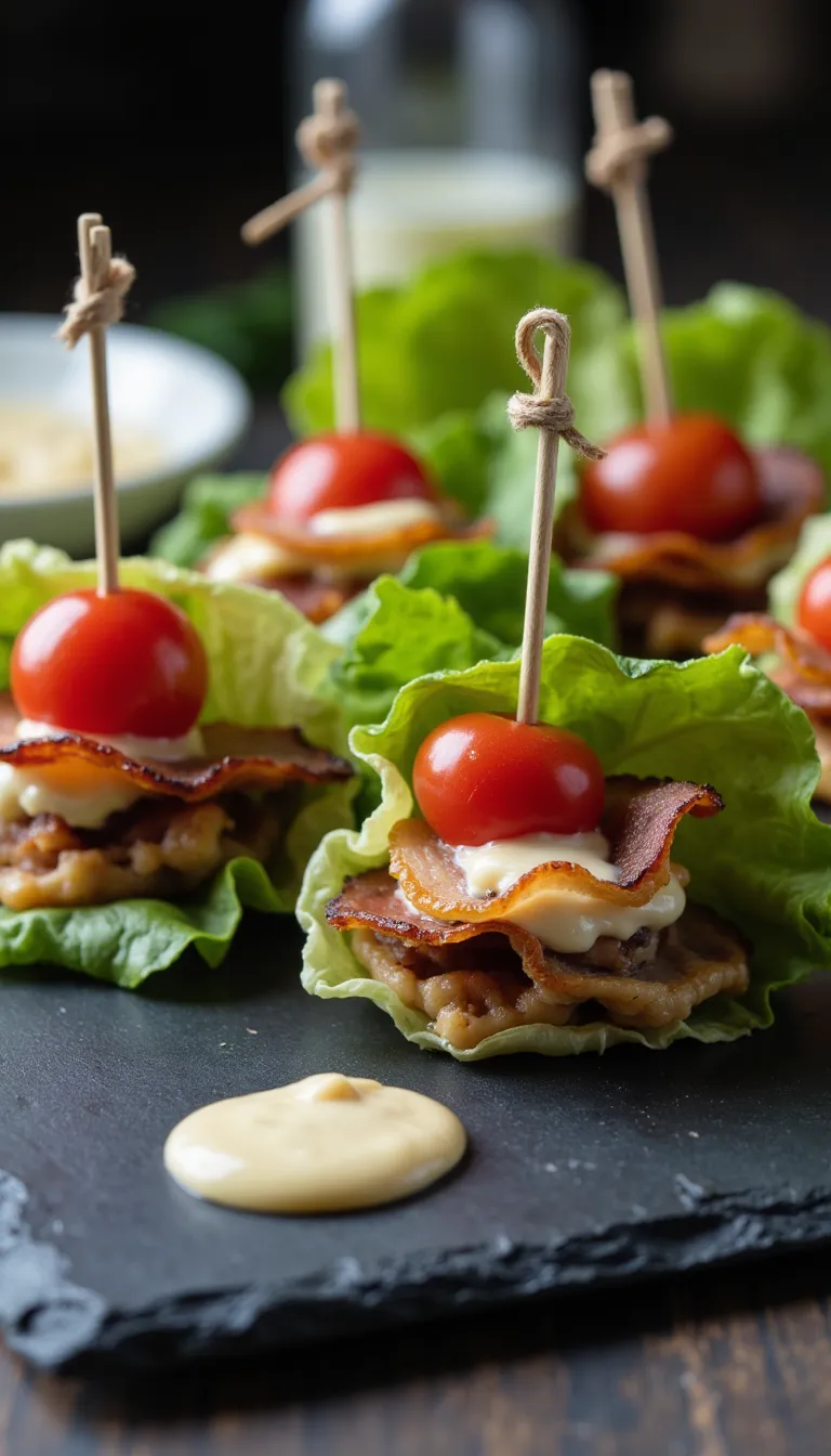 Your favorite sandwich in a bite—these Mini BLT Bites are a creative and easy toothpick appetizer for summer gatherings.