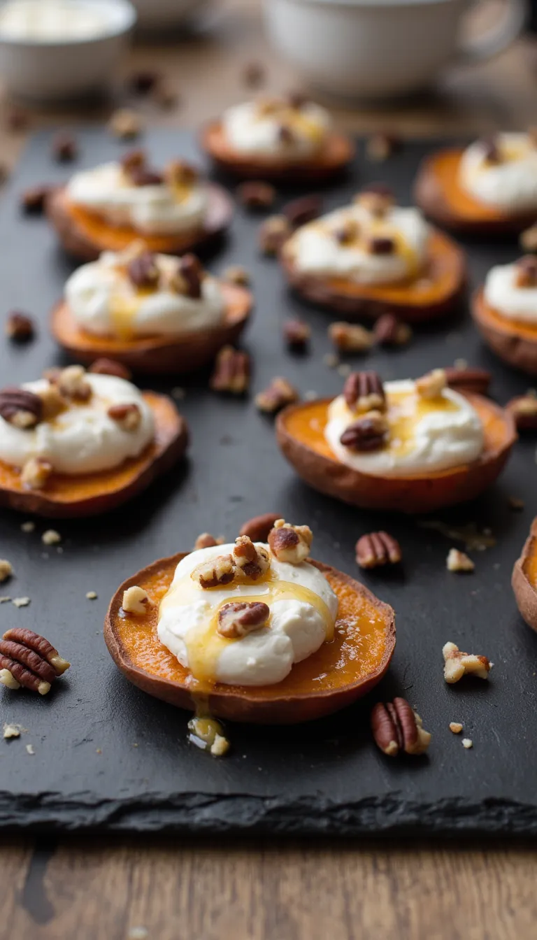 Sweet, savory, and perfect for Thanksgiving — these make-ahead crostini are a crowd favorite!