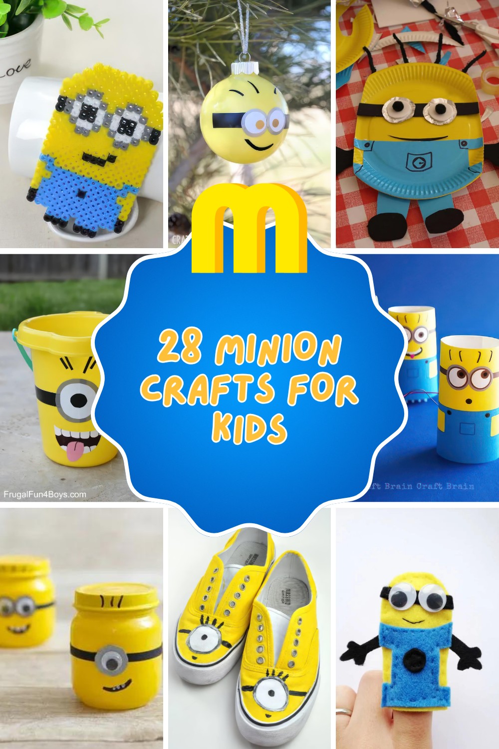 Get ready for some Minion madness! With Despicable Me 4 taking over the screens, your kids will love these fun and easy Minion crafts. Perfect for keeping little hands busy and bringing smiles to their faces. Let's get crafty! 🥳✨ #MinionCrafts #KidsActivities #DIYFun