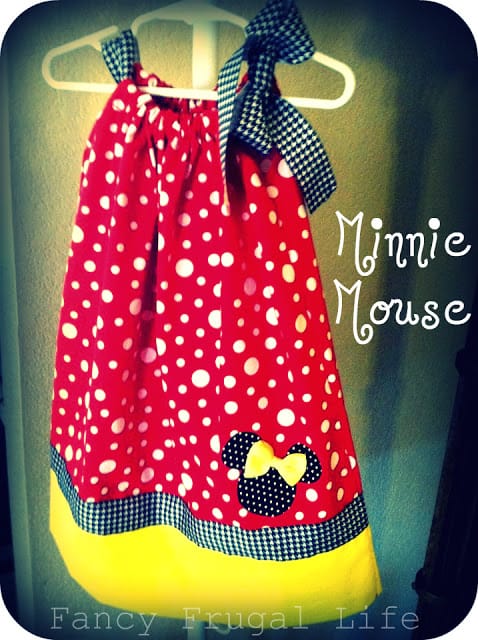 Minnie Mouse Pillowcase Dress