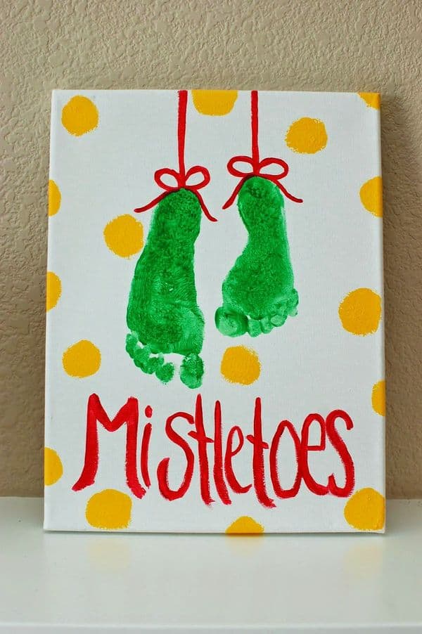 Mistletoes Christmas Card