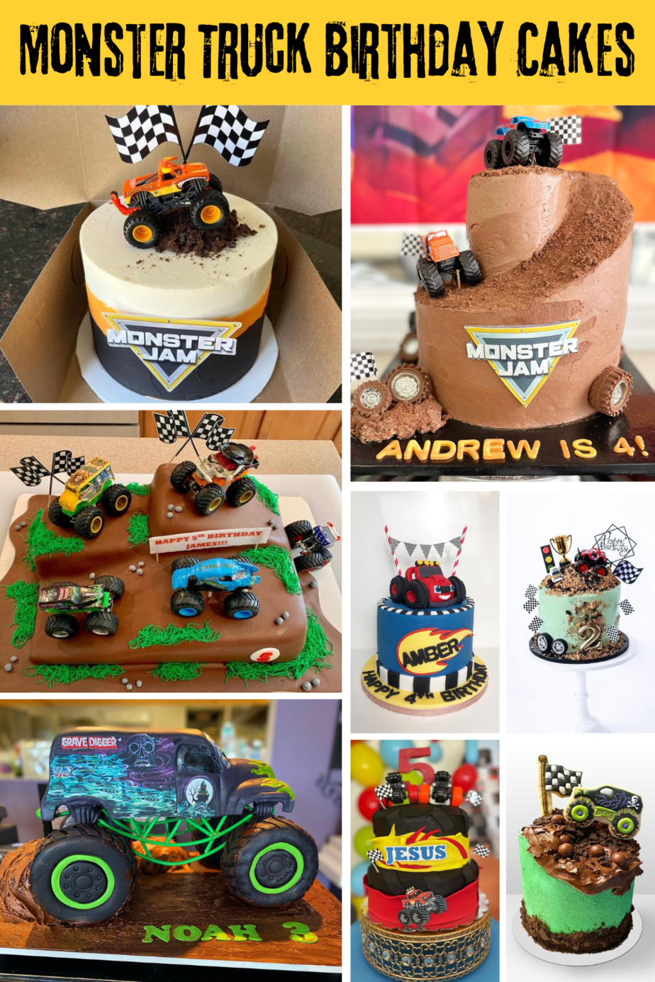 monster truck birthday party food ideas