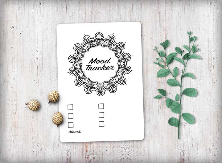 Mood Tracker Bullet Journal Printable {Download your free copy!}