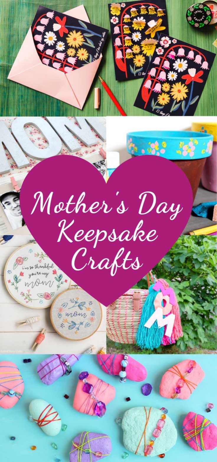 19 Mother's Day Keepsake Crafts that are Sure to Make Mom Smile