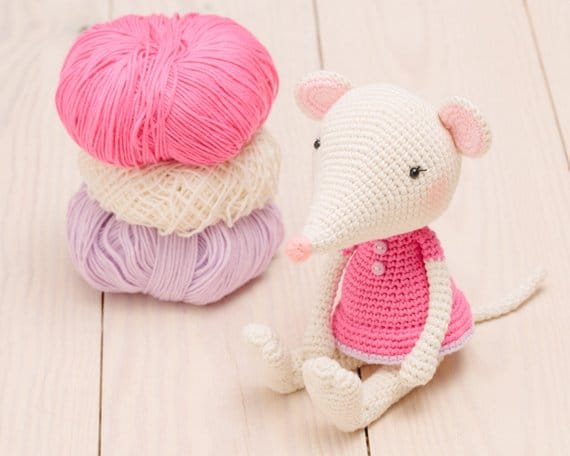 Sweet Amigurumi Mouse