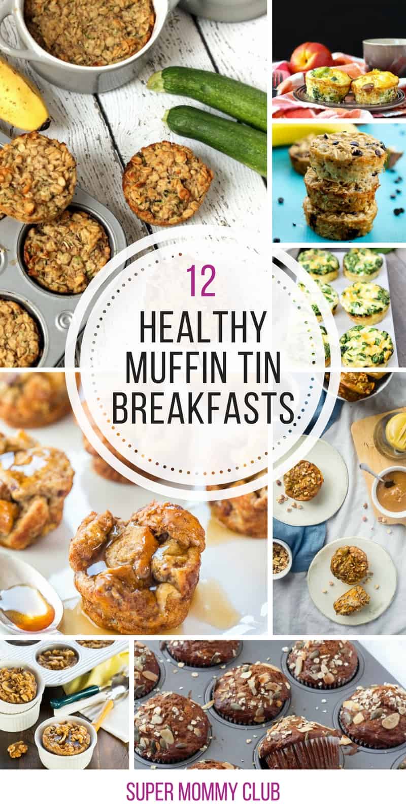 Hey fellow meal preppers! These muffin tin breakfasts are perfect for days we need to eat healthy on the run!