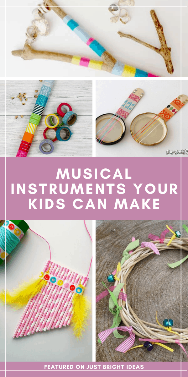 Loving these diy musical instruments - and such a wonderful thing to teach children that they can make their own toys!
