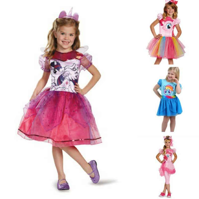 These My Little Pony Halloween costumes are adorable! My kids will love them for trick or treating this year!