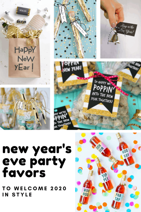 Loving these New Years Eve party favors! So many sparkly ways to welcome in 2020!