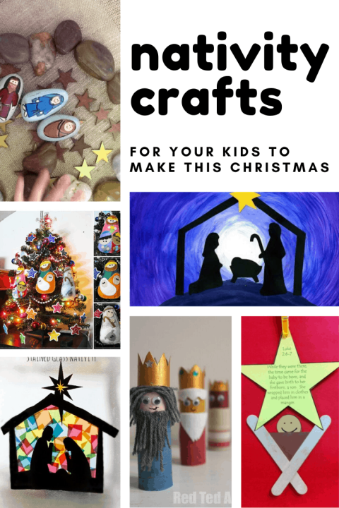 From stained glass windows to DIY nativity sets, these Nativity craft ideas are perfect for preschoolers!