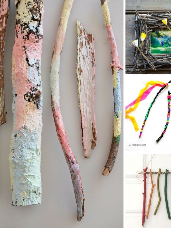 Nature Stick Crafts for Kids