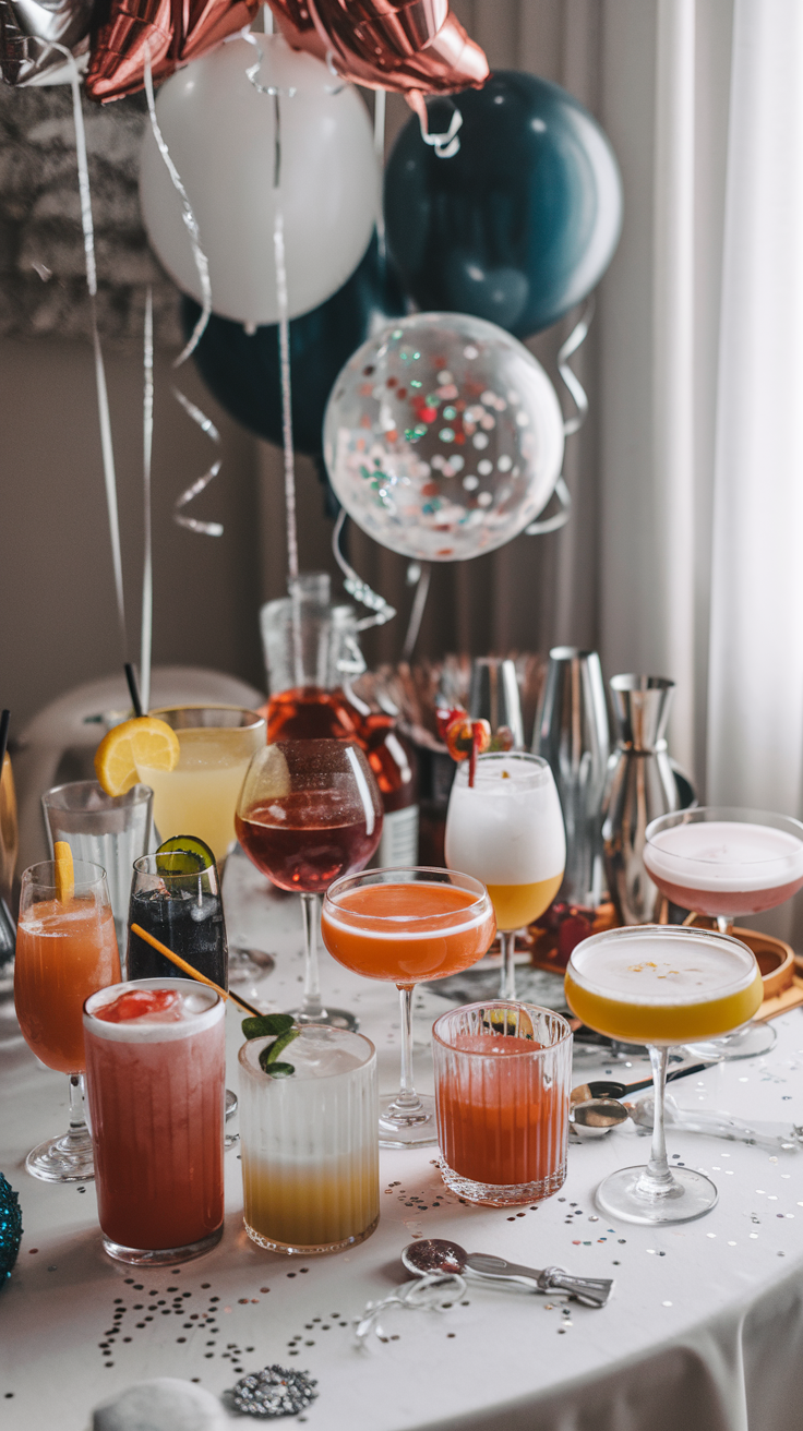 Must-Know Tips for Perfect New Year’s Eve Cocktails 🍾🎇Make your NYE drinks unforgettable with these easy-to-follow planning tips. Midnight never tasted so good! 🍸✨ #NYEParty #CocktailTips #Planning