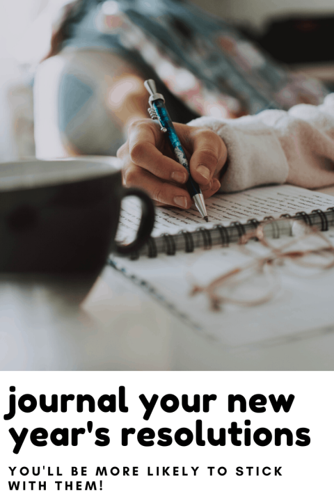 New Year's Resolutions aren't silly - find out how you can use your journal to come up with them and then track your progress so you can be successful