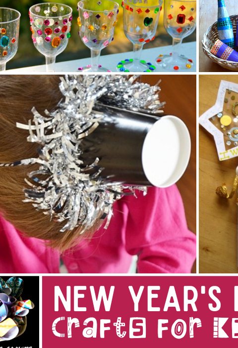 New Years eve crafts for kids to do at home