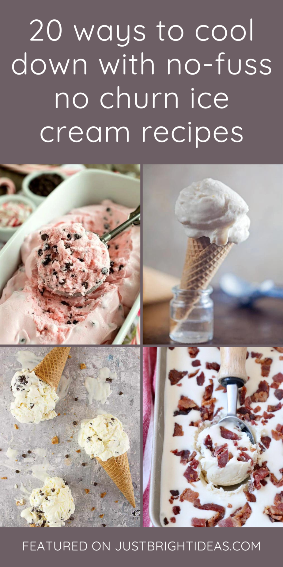 🍦20 ways to cool down with no-fuss no churn ice cream recipes