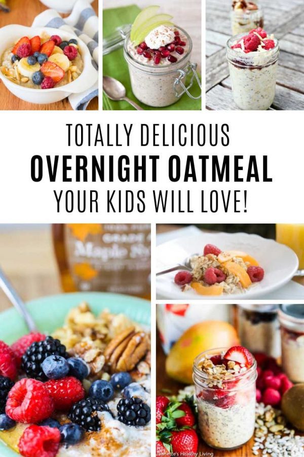 Yum! Oatmeal recipes for kids to make and love to eat!