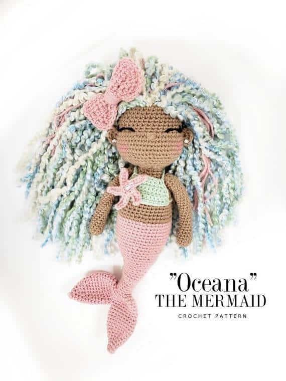 Oceana the Mermaid Crochet Pattern