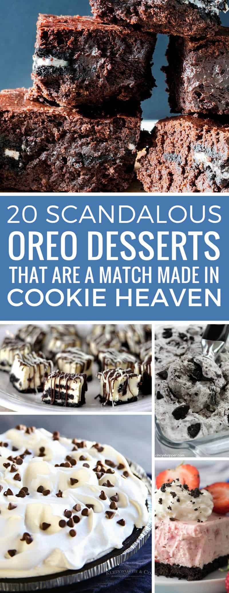 Yum! You just made all my Oreo dreams come true with these dessert recipes! Thanks for sharing!