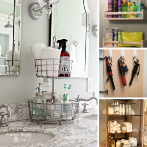 No more mess - find out how to organize your bathroom once and for all!